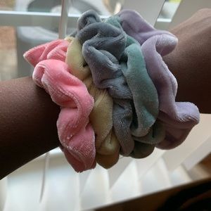 Pastel Scrunchies